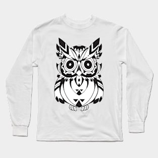 Ethnic Owl V.1 Long Sleeve T-Shirt